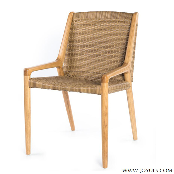 wood cane chair