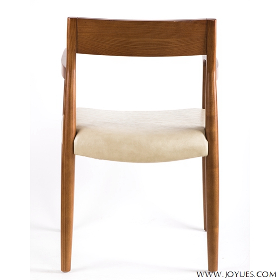 solid wood armrest restaurant chairs