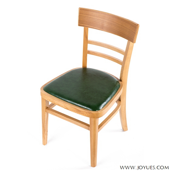 wood nordic restaurant chair