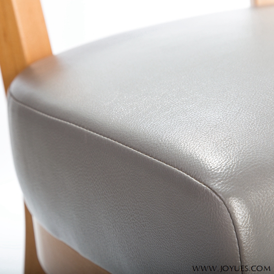 leather upholstered dining chair