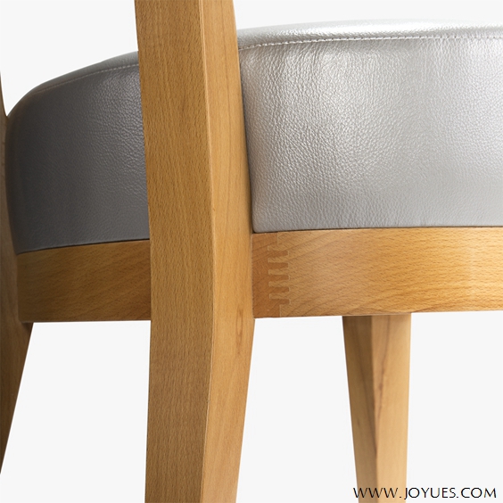 dining chair with beech wooden legs