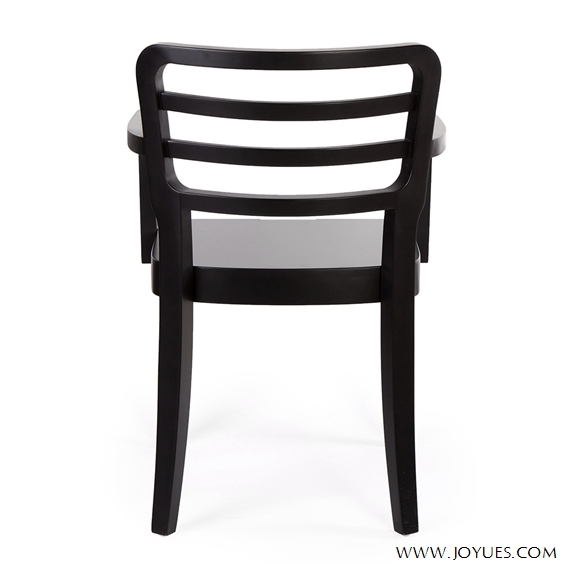 black wood restaurant chairs