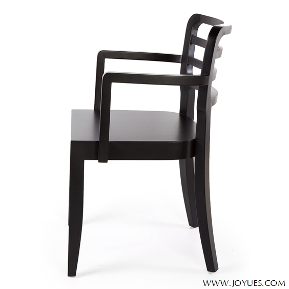 modern black restaurant chairs