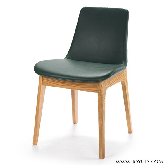 HOT saling restaurant chair with leather cover seating and back